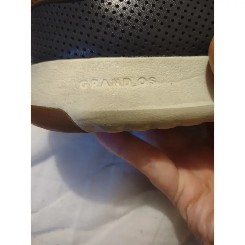 Cole Haan Grandpro Sneakers Size 11‎ Navy Brown Casual Preppy